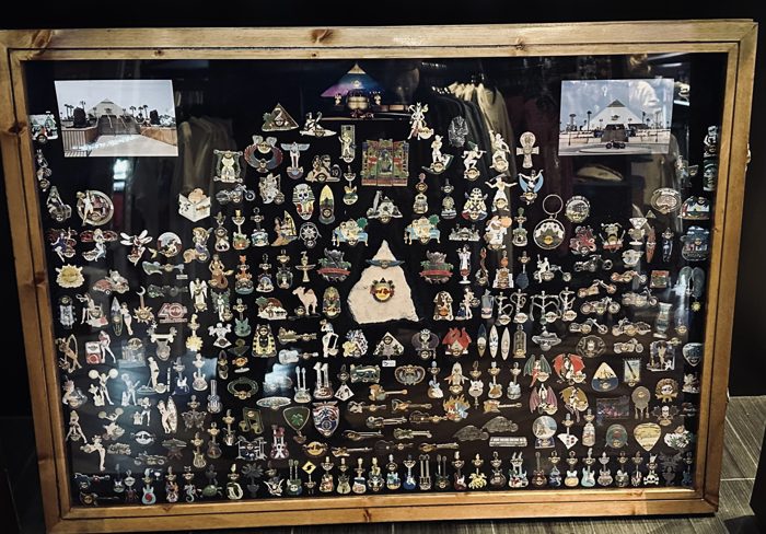 Wall-to-wall music memorabilia inside the Hard Rock Cafe in Myrtle Beach.
