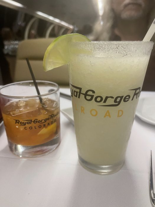 A festive 'Gorge' cocktail to kick off the day at the park's restaurant.